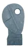 Product image 1 of the product “Abstract head, Left, 120 cm Height, Natural stone (Basanite) ”